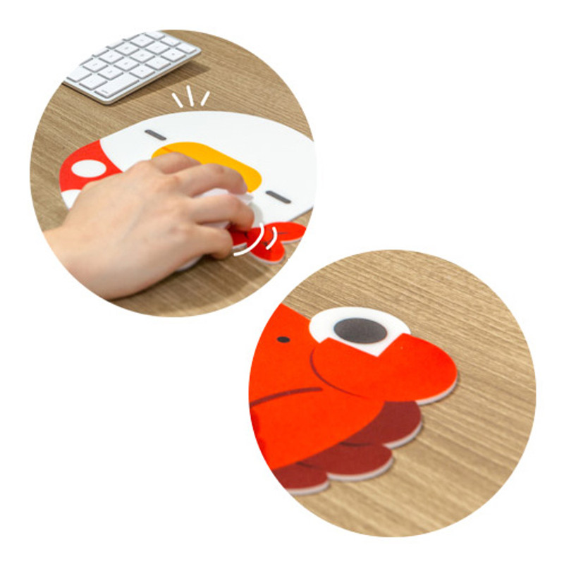 Ggo deung o friends mouse pad