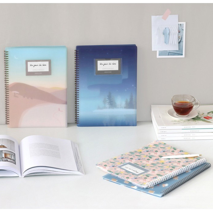 Becoming A4 size clear pockets document file holder