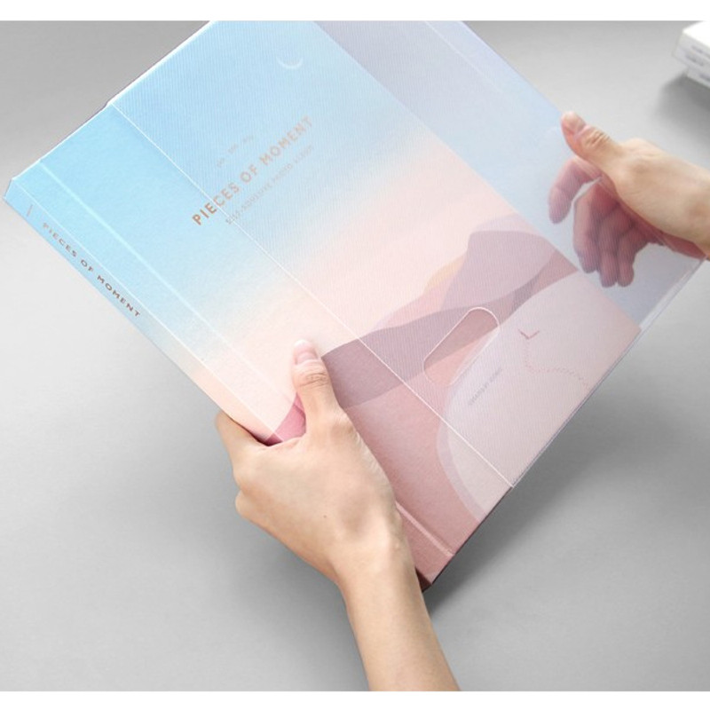 PP Cover - Pieces of moment self adhesive photo album ver2 