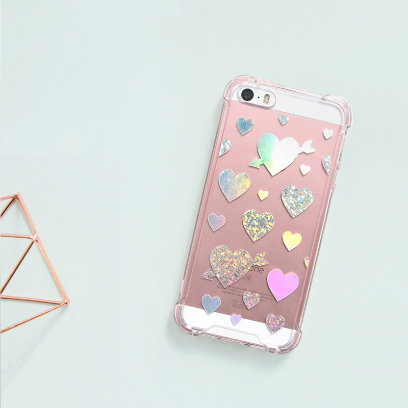 Usage example - ICONIC Hologram deco PVC sticker set Usage example - ICONIC Hologram deco PVC sticker set