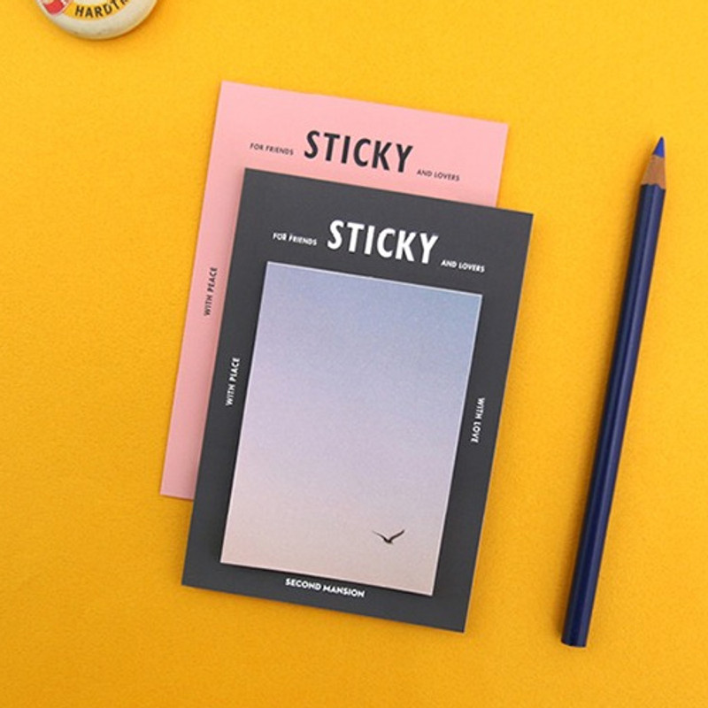 Second Mansion Yolo sticky it memo note Second Mansion Yolo sticky it memo note