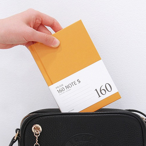 Indigo Prism 160 pages small lined grid notebook