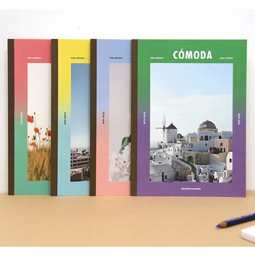 Second Mansion Colorful B5 size grid-lined class notebook ver3