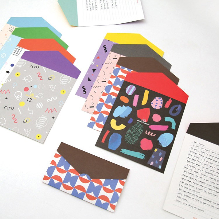 Second Mansion Folding pattern letter paper