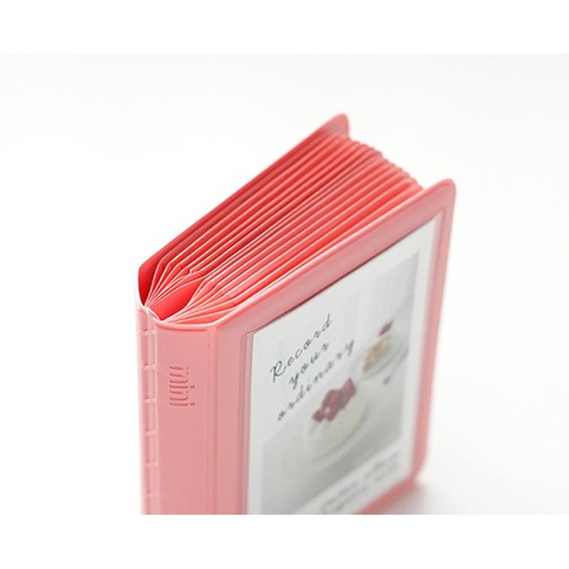 2NUL Colorful Instax mini small slip in pocket photo album