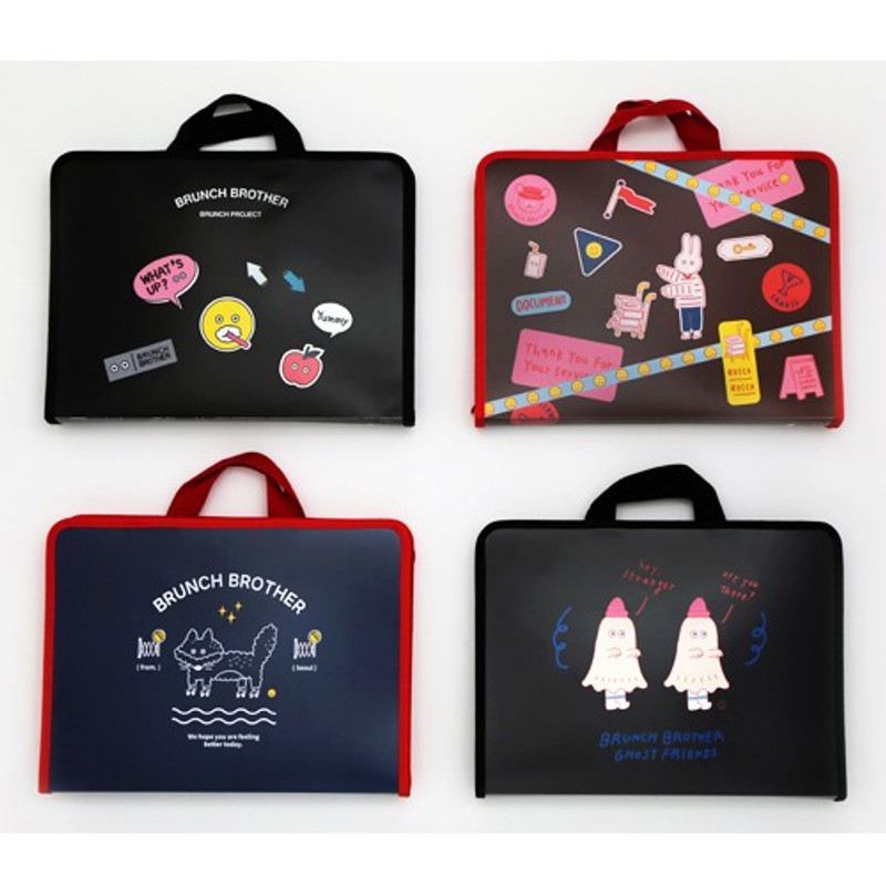 Brunch brother zip around file pouch bag Brunch brother zip around file pouch bag