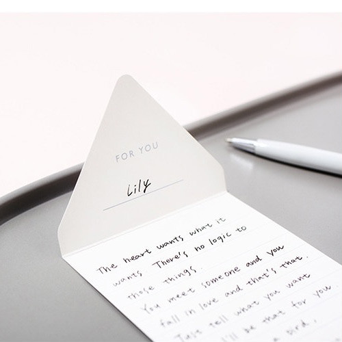 Livework Simple pastel folded card set