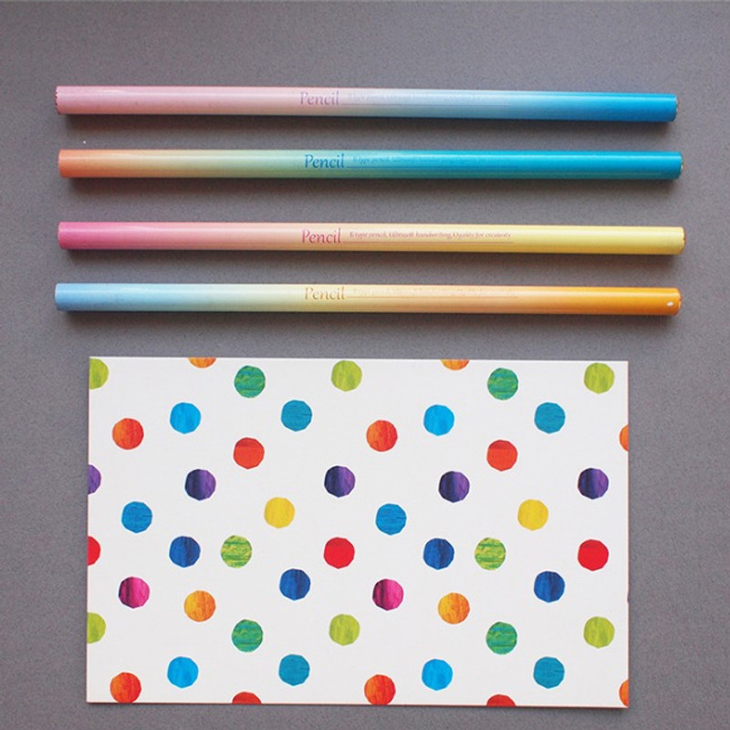 By gradation B black lead pencil set