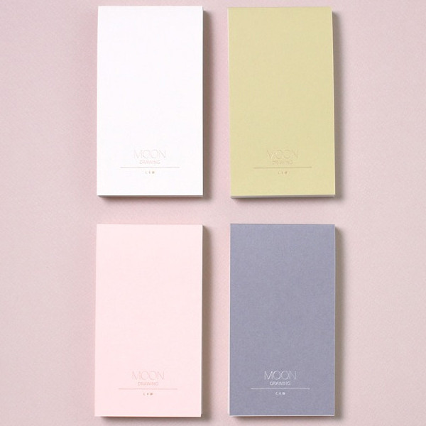 Dash and Dot Moon drawing memo note pad