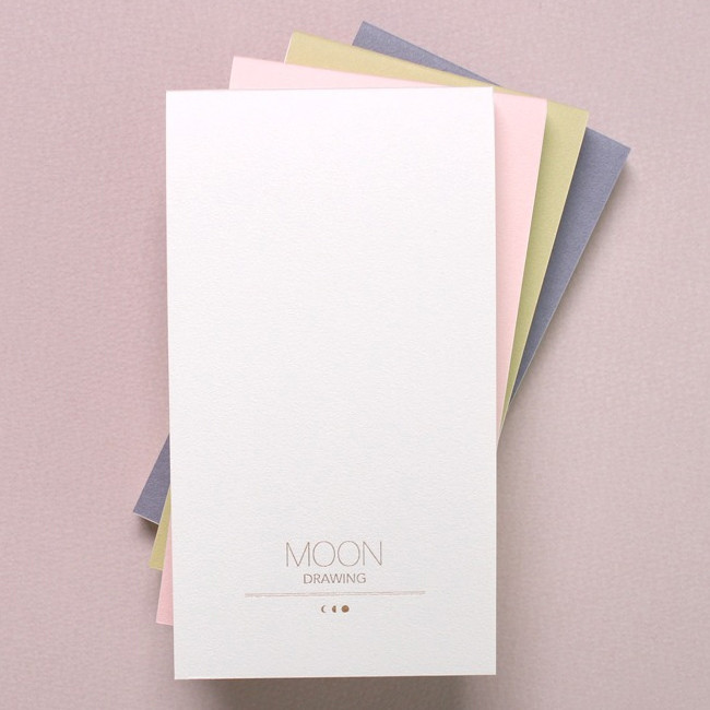 Dash and Dot Moon drawing memo note pad