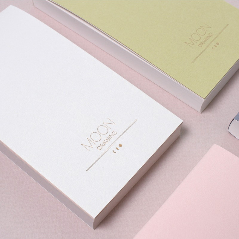 Dash and Dot Moon drawing memo note pad