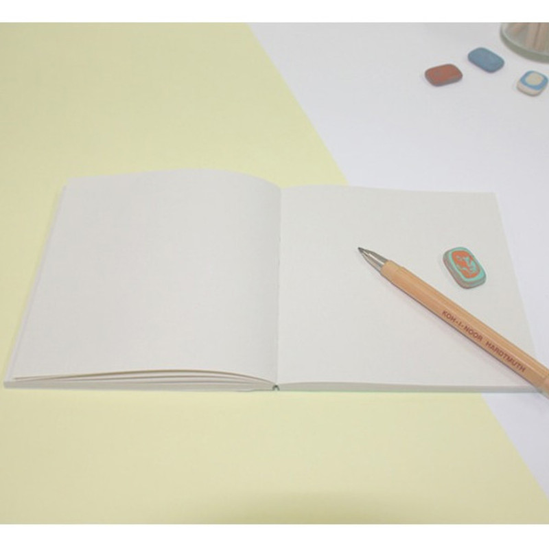 Green gradation small plain notebook Green gradation small plain notebook