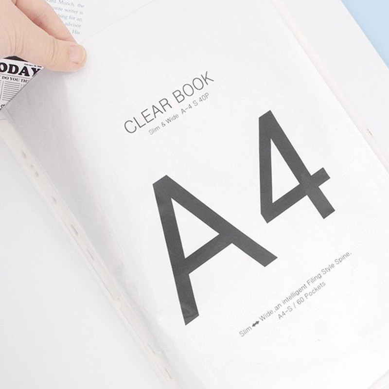 2Young Munch 20 sheets translucent document file folder 2Young Munch 20 sheets translucent document file folder