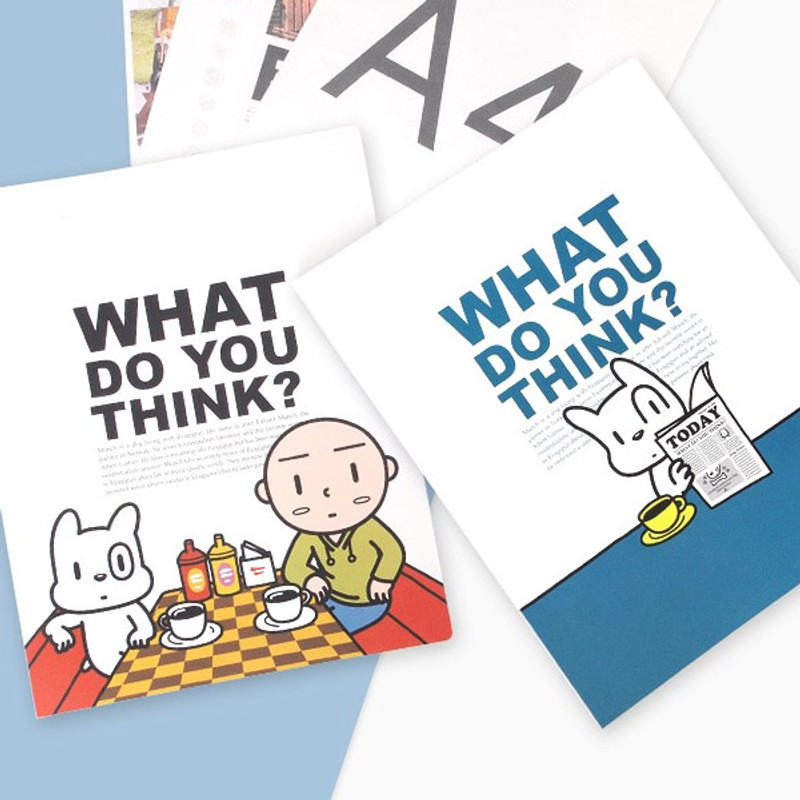 2Young Munch 20 sheets translucent document file folder 2Young Munch 20 sheets translucent document file folder