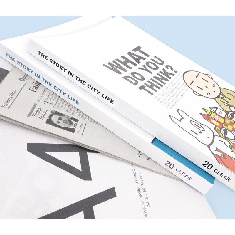 2Young Munch 20 sheets translucent document file folder 2Young Munch 20 sheets translucent document file folder