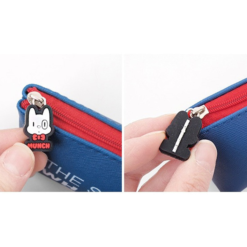 2Young Munch triangle zipper pencil case 2Young Munch triangle zipper pencil case