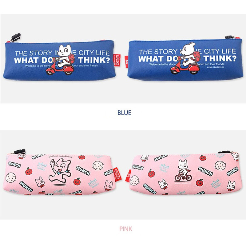 2Young Munch triangle zipper pencil case 2Young Munch triangle zipper pencil case