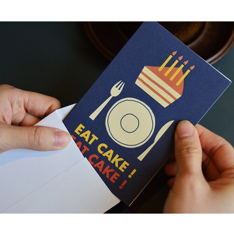 Jam studio Jam birthday card with envelope Jam studio Jam birthday card with envelope