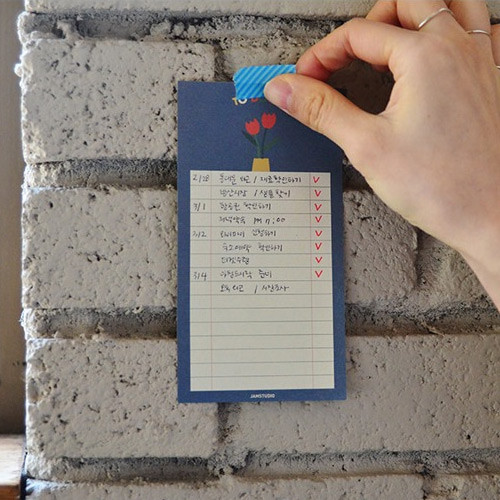 Jam studio Jam to do list notepad
