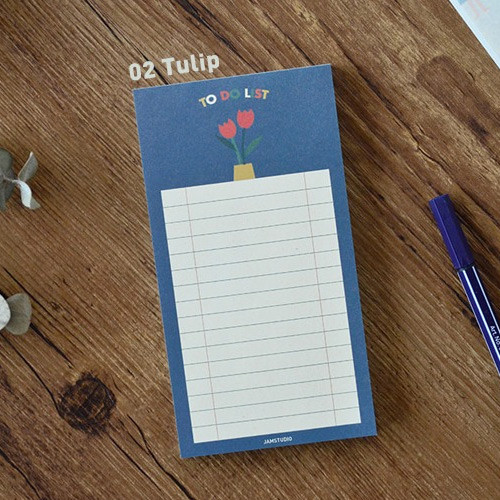 Tulip - Jam studio Jam to do list notepad