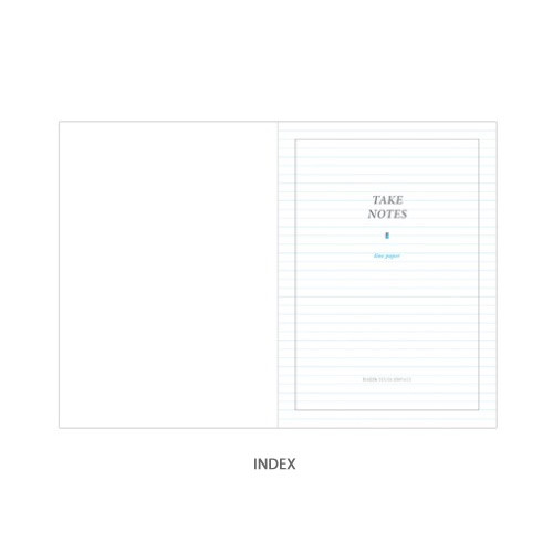 Index - Rihoon Take notes lined notebook ver2