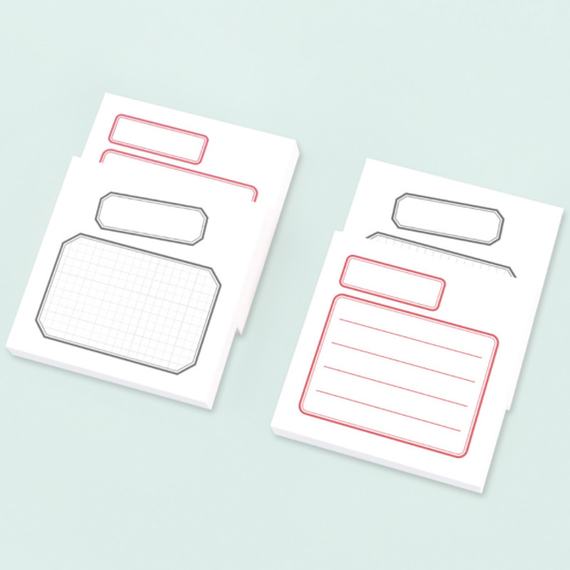 Rihoon Nemo life label memo notepad Rihoon Nemo life label memo notepad