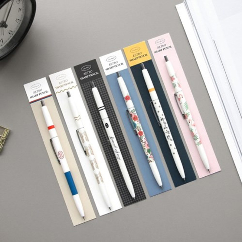 ICONIC Retro 0.5mm retractable sharp mechanical pencil
