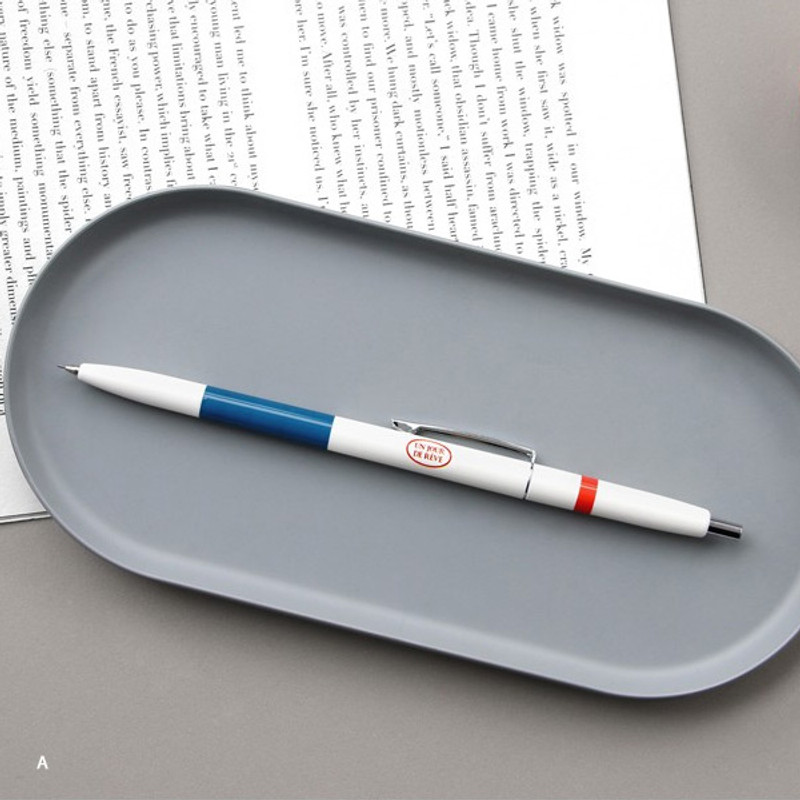 A - ICONIC Retro 0.5mm retractable sharp mechanical pencil