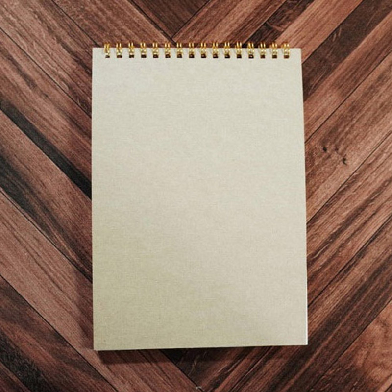 Universal condition Le cahier frame A5 size spiral center lined notebook Universal condition Le cahier frame A5 size spiral center lined notebook