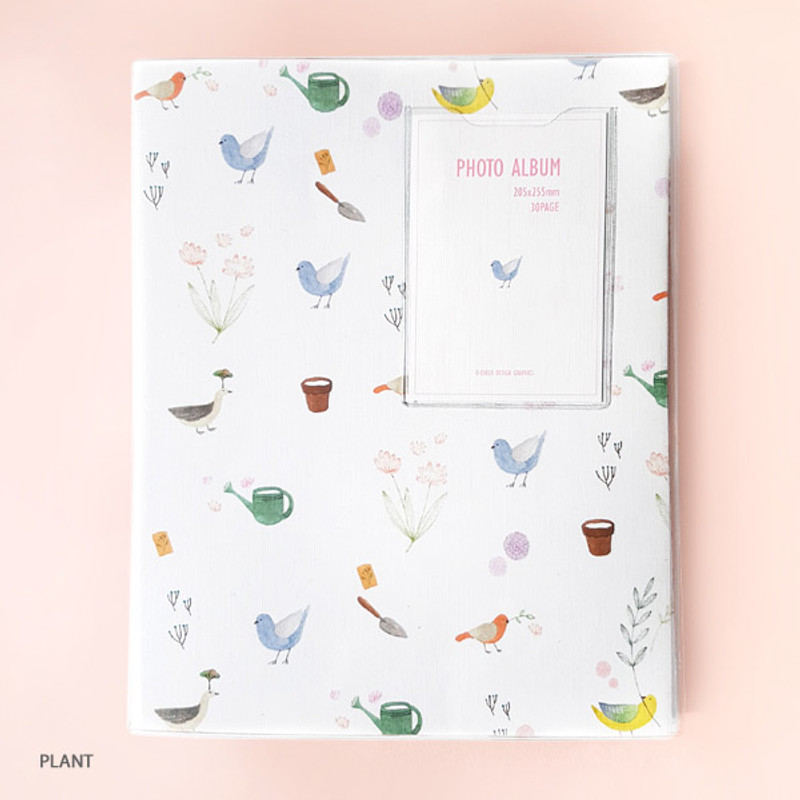 Plant - Pattern self adhesive photo album Plant - Pattern self adhesive photo album