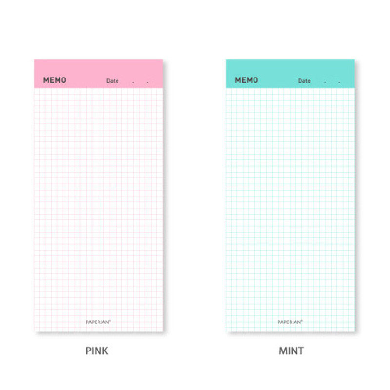 Colors of Manager series grid notepad