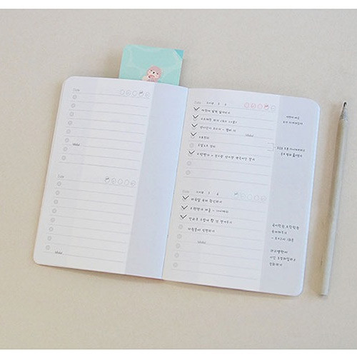 PLEPLE ChouChou 90 days undated daily journal diary