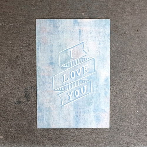 UNIVERSAL CONDITION I Love You Message Postcard