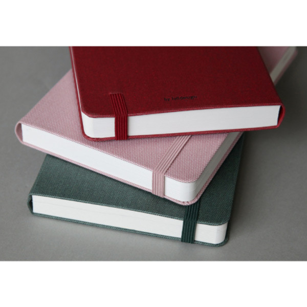 Detail of Making memory hardcover medium lined notebook 