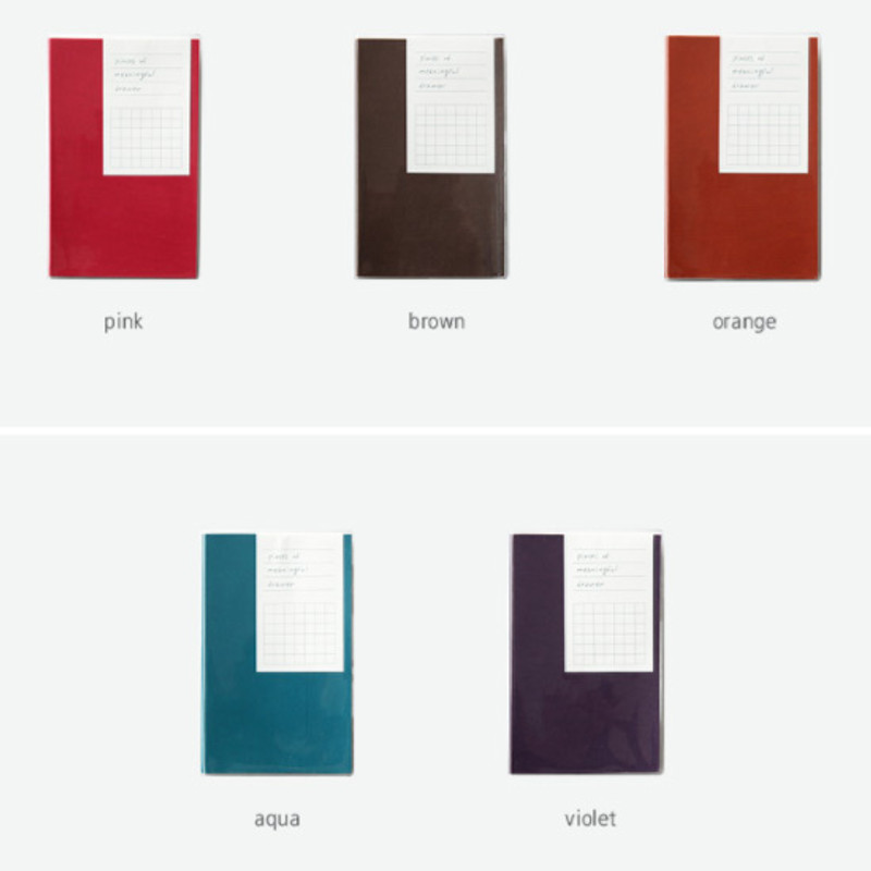 Colors of Free small gird notebook Colors of Free small gird notebook