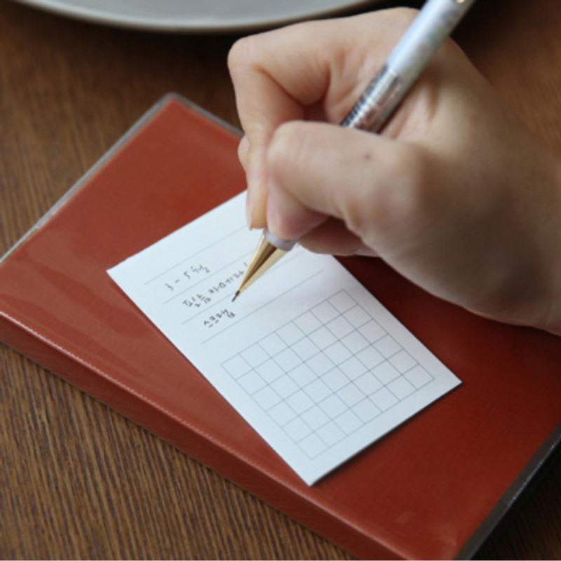 Orange - Free small gird notebook Orange - Free small gird notebook