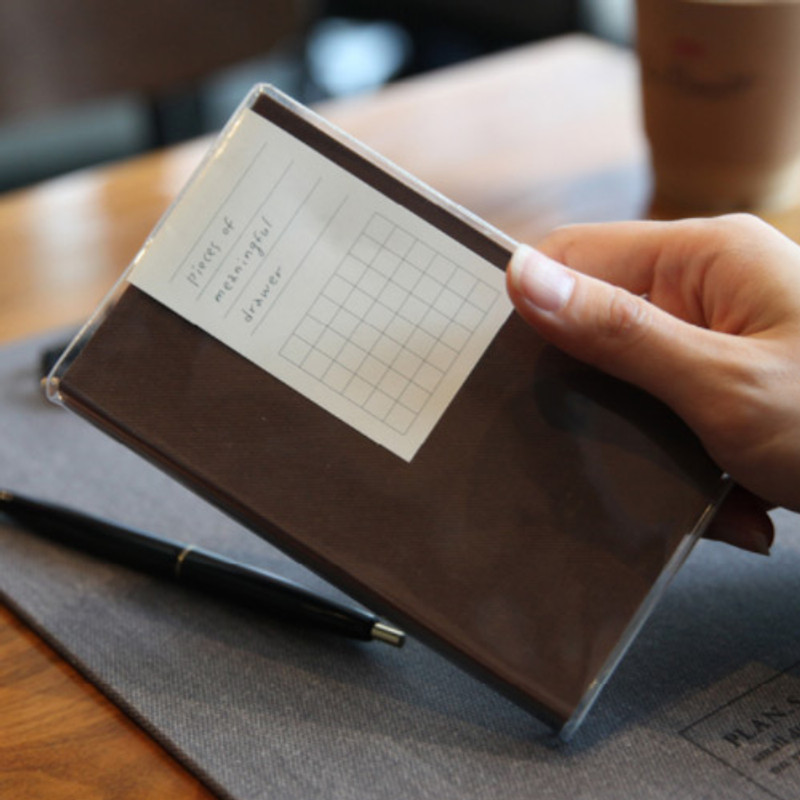 Brown - Free small gird notebook Brown - Free small gird notebook