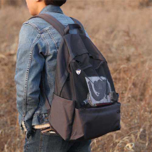 Charcoal gray - Travelus travel backpack for anything
