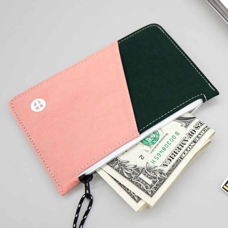 Pink - BNTP Washer flat small multi pouch Pink - BNTP Washer flat small multi pouch