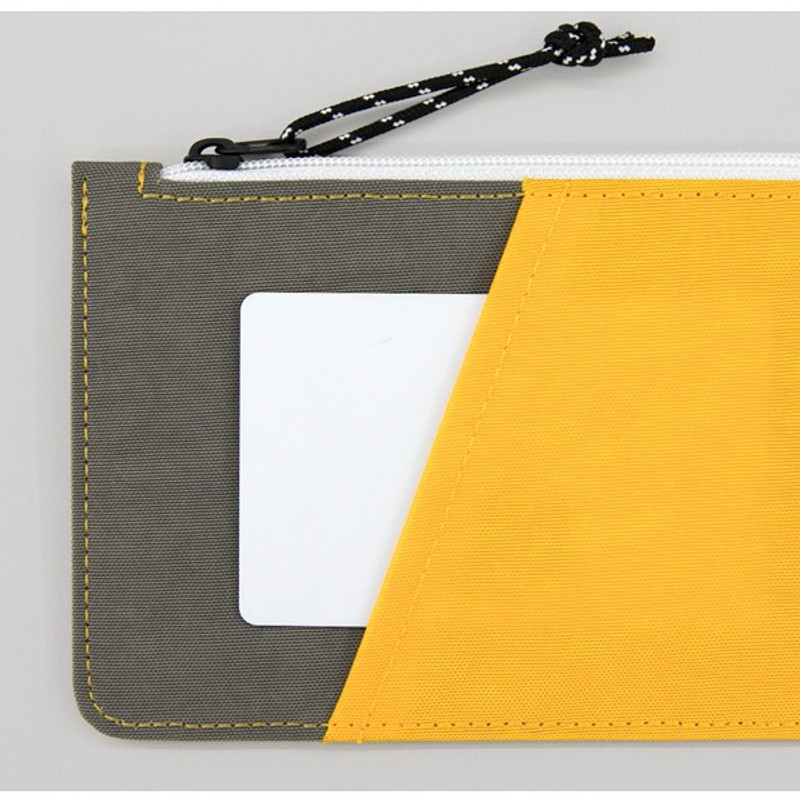 Yellow - BNTP Washer flat small multi pouch Yellow - BNTP Washer flat small multi pouch