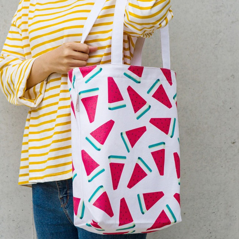 Watermelon - Pattern canvas shoulder bag Watermelon - Pattern canvas shoulder bag
