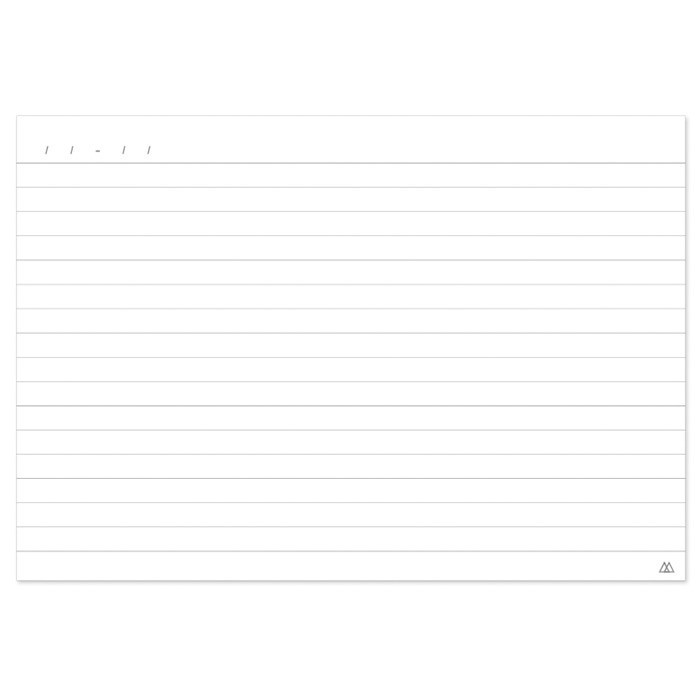 Lined notebook - Pattern mini small lined notebook