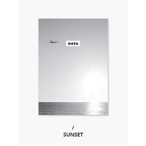 Sunset - Photograph mini small lined notebook