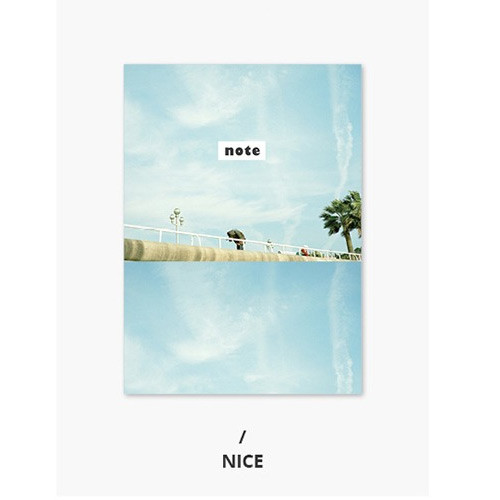 Nice - Photograph mini small lined notebook