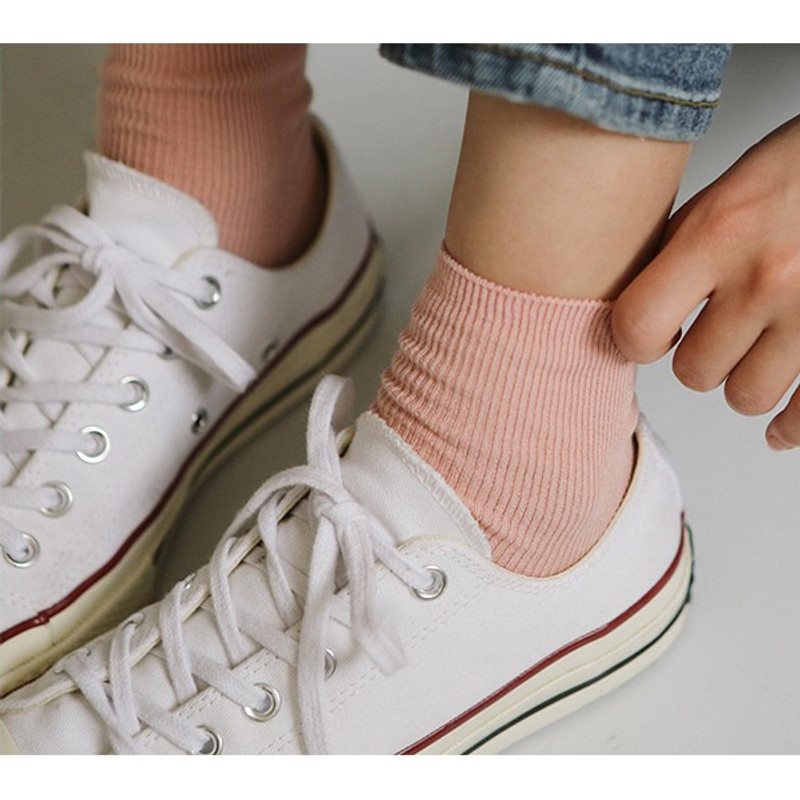 Dailylike Women easy daily socks - Pink