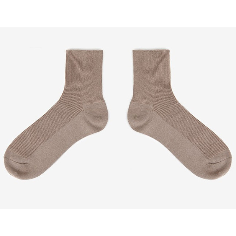 Dailylike Women easy daily socks - Dark beige Dailylike Women easy daily socks - Dark beige