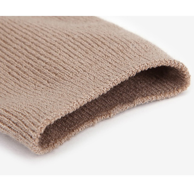 Dailylike Women easy daily socks - Dark beige Dailylike Women easy daily socks - Dark beige