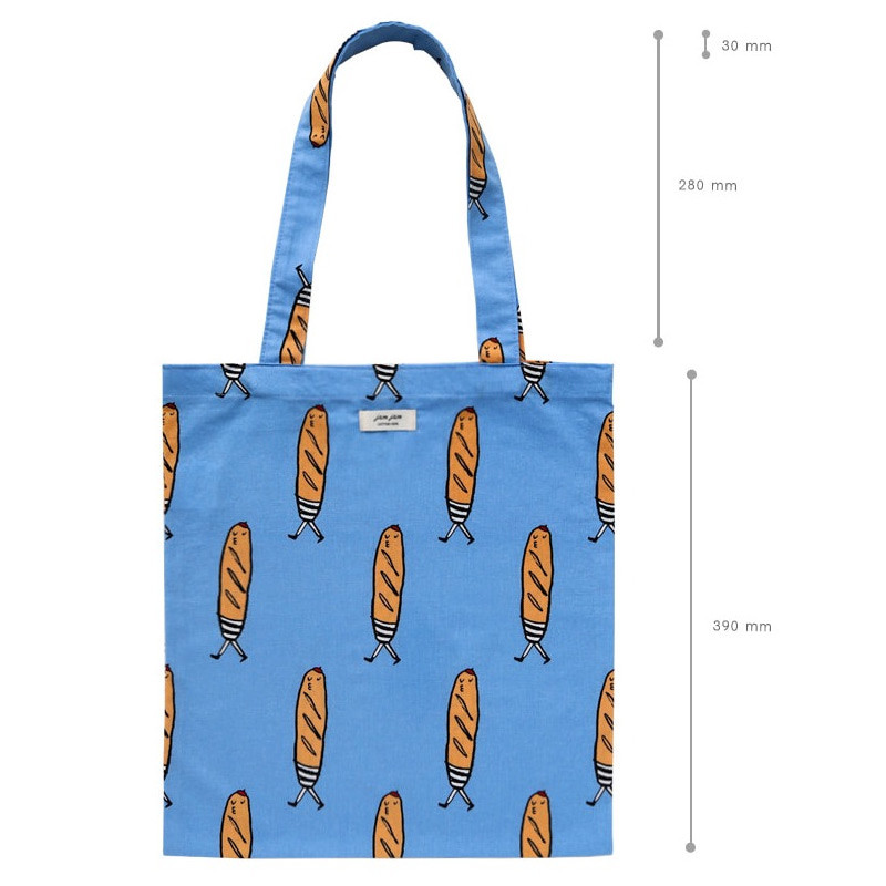 Size - Livework Jam Jam pattern daily shoulder tote bag ver2