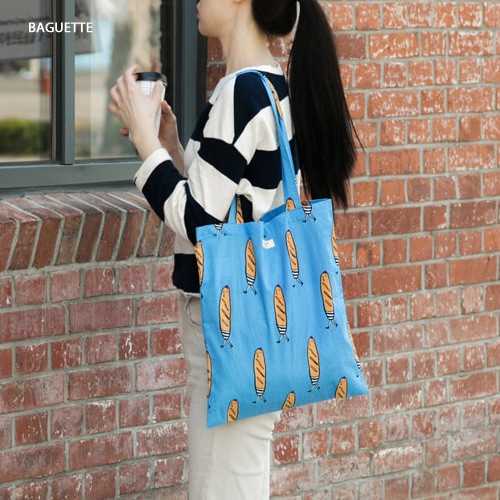 Baguette - Livework Jam Jam pattern daily shoulder tote bag ver2