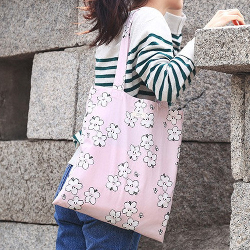 Blossom - Livework Jam Jam pattern daily shoulder tote bag ver2